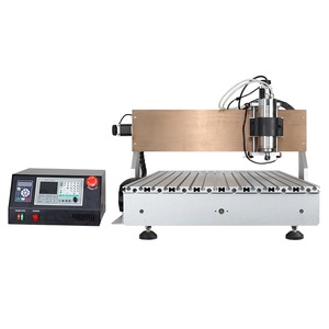 Enrutador de 3 ejes CNC 6090, enrutador de madera DSP, husillo de refrigeración por agua, mini máquina de grabado, 1500W - Product Image 1