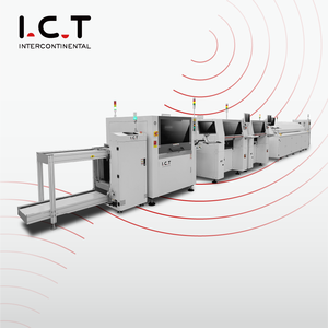 SMT PCB linea di produzione telecamera QR Code macchinari di produzione elettronica con Core PLC e componenti del motore - Product Image 1