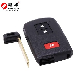 ToyotaためKey Shell 2/3 Buttons Car Remote Key Fob CaseためToyota Prius 2004-2009 Smart Car Keys Shell TOY43 Blade - Product Image 6