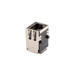 JXC0-0376NL Pul SE ที่เข้ากันได้กับ trxcom 8P8C ขั้วต่อ RJ45 1000M 2.5g พร้อมไฟ LED พอร์ต1พอร์ต Rj45อีเทอร์เน็ต - Product Image 1