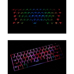 Tastiera meccanica con cavo di fabbrica/2.4ghz Wireless bluetooth retroilluminato tastiera meccanica 61 tasti RGB tastiera meccanica da gioco - Product Image 6