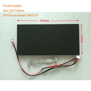 Внутренний P4 rgb светодиодный модуль 256*128 мм 16S SMD светодиодные дисплеи 64*32 hub75 полноцветная светодиодная панель P3 P5 P6 P10 светодиодная матрица Шэньчжэнь магазин - Product Image 2