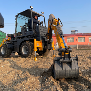 EPA Special Design Diesel Articulated Backhoe <strong>Loader</strong> 4x4 Front <strong>Loader</strong> with 5 Ton Rated <strong>Load</strong> Engine Core Component Free Shipping - Product Image 6