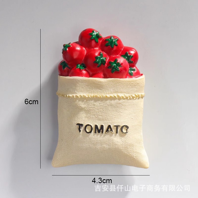 Tomates en bolsa de tela