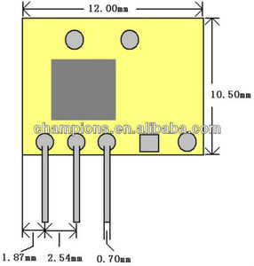 Módulo receptor de tamaño pequeño de 150m, módulo receptor de tamaño pequeño de 433 m, - Product Image 4