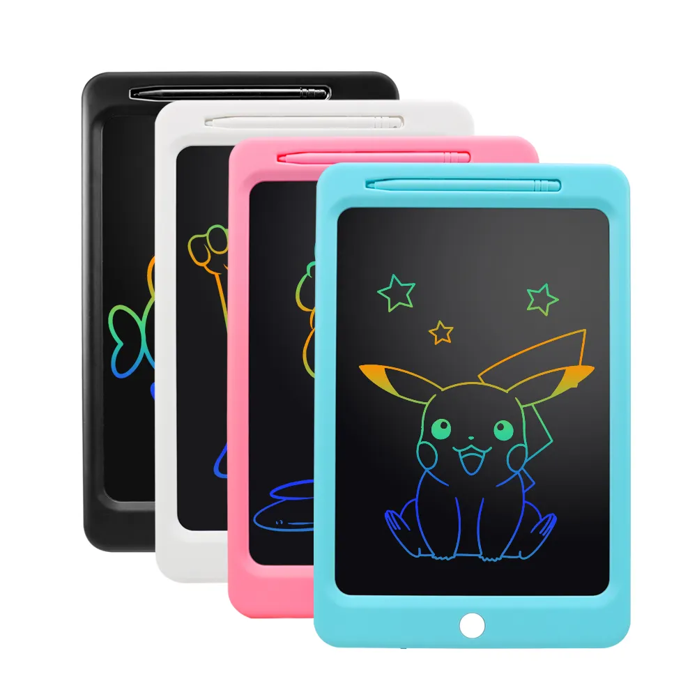 Tablette d'écriture LCD de 12 pouces pour tout-petits, planche à dessin d'apprentissage, pour gribouillage éducatif, jouet pour tout-petits, cadeaux d'anniversaire