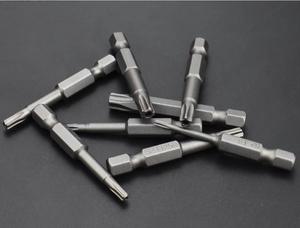 Fabrika fiyat OEM yüksek kalite 1/4 "Hex Shank S2 çelik manyetik güvenlik sabotaj geçirmez yıldız 6 nokta tornavida kiti araçları - Product Image 2