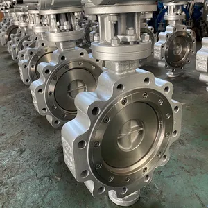 Hiệu suất cao API đĩa <span class=keywords><strong>c</strong></span>ứng mặt bích Ba Van bướm Lập Dị cho nhiệt độ cao nướ<span class=keywords><strong>c</strong></span> Hướng dẫn sử dụng điện - Product Image 4