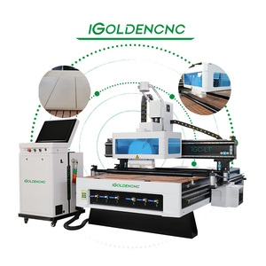 3 assi legno Router Cnc 1325 automatico di carico e scarico mobili Atc Router macchina Cnc - Product Image 1