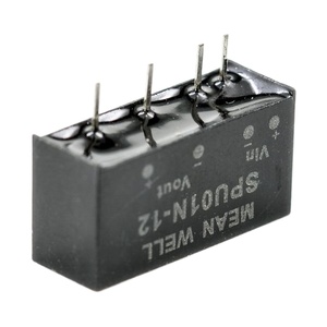 MEAN WELL SPU01N-12, High Eff. 81%, 21.6-26.4VDC <strong>Input</strong>, 12V <strong>Output</strong>, Compact 1W SIP <strong>DC</strong>-<strong>DC</strong> Converter, Telecom, Industrial Use - Product Image 4