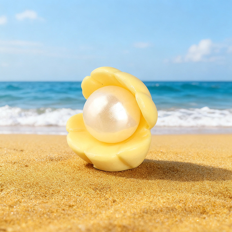 Coquille de perle jaune