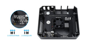 Argon One V2 Case for <strong>Raspberry</strong> <strong>Pi</strong> 4B Aluminum Case With HD Ports Built-in IR Remote Functionality 30mm Software <strong>Controllable</strong>