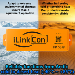 ILinkCon Container GPS Tracker 8-10 años Diseño impermeable, Monitor de contenedor de resistencia a temperaturas extremas MQTT/TCP - Product Image 4