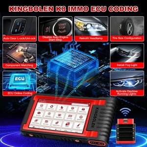 KINGBOLEN K8 IMMO Full System Diagnostics Tool Key <strong>Programming</strong> 24 Resets ECU <strong>Coding</strong> Active Test OBD2 Scanner 2 Years <strong>Free</strong> Update - Product Image 3