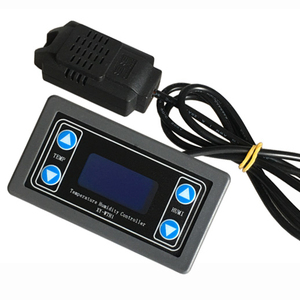 Controlador Digital de Temperatura y Humedad, Interruptor de Termostato, Termómetro, Higrómetro, Regulador, 1 Unidad - Product Image 1