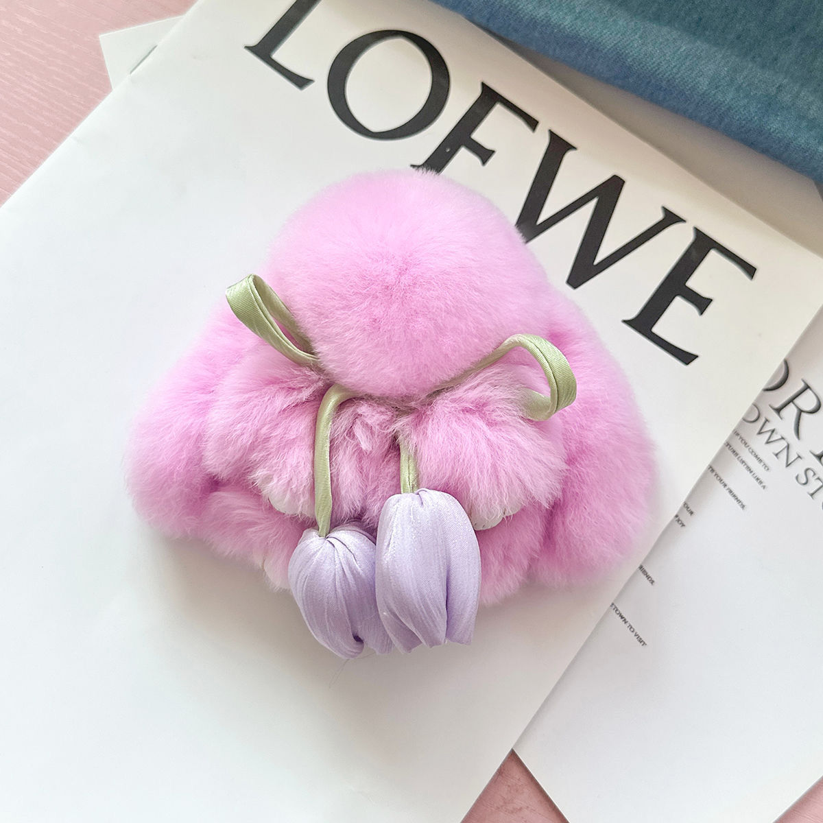 Purple with a pinkish tint