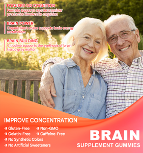 Gummies Brain Supplement für Memory Focus -Noo tropisches Gedächtnis für Konzentration und Gehirn gesundheit Mentale und kognitive Unterstützung - Product Image 4