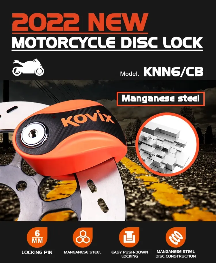 Cheap Price Motor Scooter Lock Push-Down Locking Mechanism Lock For Bicycle Security Motorcycle Lock