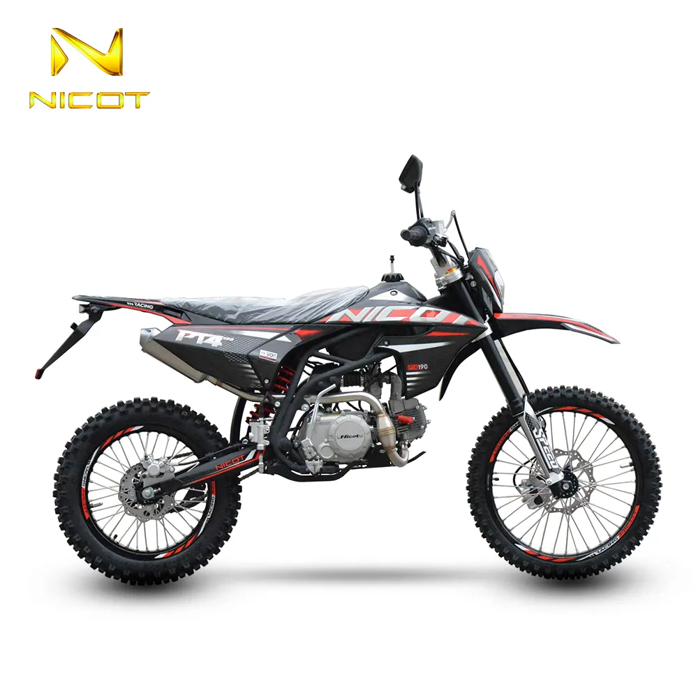 Nicot PT125-4 153FMI高品質125ccピットバイクモトクロス125ccオフロードバイクピットバイク125ccダートバイク125cc大人用