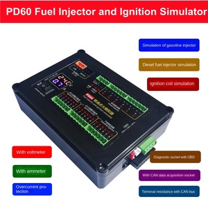 Simulador de encendido de inyección de combustible PD60, equipo de prueba de plataforma de mantenimiento ECU para tablero de ordenador de vehículo de gasolina y diésel - Product Image 2