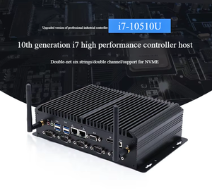 Fanless Industrial <strong>Computer</strong> I7-10510U <strong>Embedded</strong> Mini PC with Dual LAN Multiple Serial Ports I3/i5 Options Available