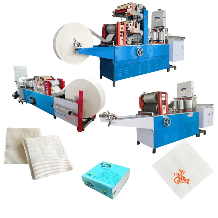 Máquina pequeña para hacer servilletas, papel tisú, Henan fuyuan, precio