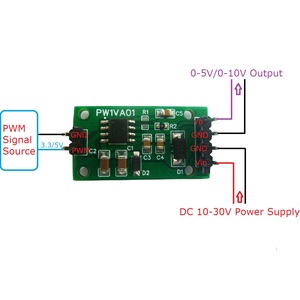 PW1VA01 Arduiuo DAC拡張モジュールDiyキットPWM〜0-5V/0-10V電圧コンバータ用NANO PRO MEGA Esp8266 Esp32 - Product Image 2
