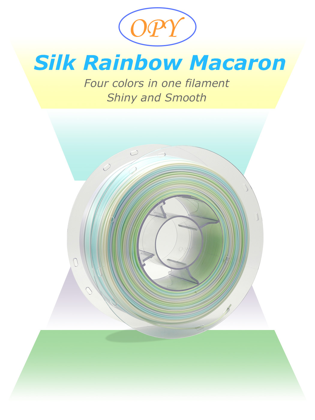 Silk Rainbow Macaron 1.75mm