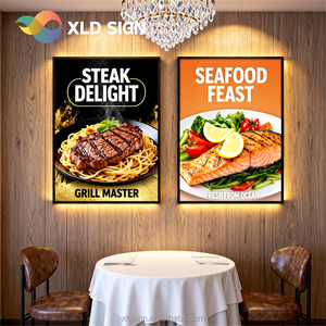 Đa Kích thước siêu mỏng hộp Đèn Áp phích hiển thị dấu hiệu tùy chỉnh Snap khung Led Slim hộp Đèn - Product Image 2