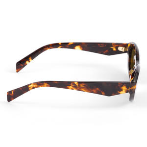 Sifier Hochwertige benutzer definierte Logo Brillen Sonnenbrille Schildkröte Acetat Mode Oval Cat Eye Sonnenbrille für Männer Frauen - Product Image 5