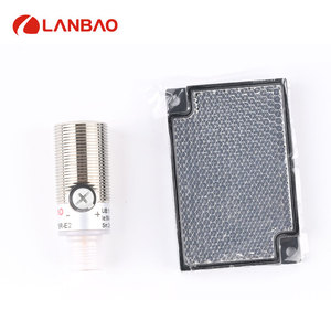 PSM series Economical NPN PNP 24V 12V M18 Metal Short Barrel Photocell Polarized Optical <strong>Sensor</strong> <strong>For</strong> 2m Transparency <strong>Detection</strong>
