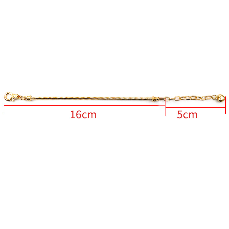 19cm+5cm snake bone chain