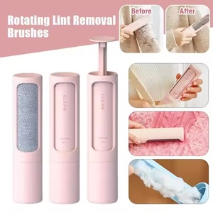 Tĩnh xi lanh tóc Remover <span class=keywords><strong>Lint</strong></span> Con lăn bàn chải con chó tóc Remover nhựa Bụi Collector cho vật nuôi và chó cho chó chải chuốt - Product Image 5