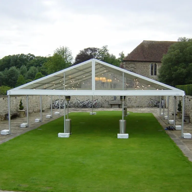 High Quality Waterproof PVC Clear Top Aluminium Wedding Party Tent