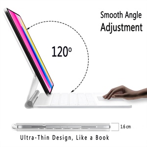 Floating <strong>Keyboard</strong> <strong>Custom</strong> Language Wireless Backlit TrackPad for iPad 10th Generation 10.9 A2696 A2757 A2777 Magic <strong>Keyboard</strong> - Product Image 3
