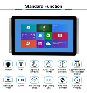 Red Android WiFi 15 pulgadas pantalla táctil TFT LCD pantalla táctil capacitiva Monitor precio - Product Image 2