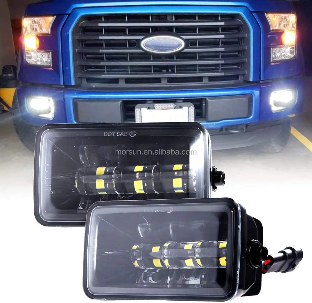 For Ford F150 Accessories 2015-2019 DOT LED Fog/Driving Lights Front Fog Lamp for Ford F150 Raptor Accessories Super Duty