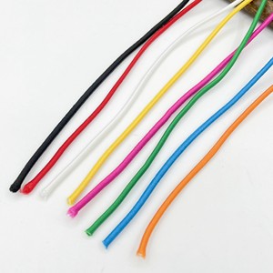 Banda elástica de 3mm/4mm, cuerda de goma elástica colorida, cordón para ropa, Cuerdas elásticas, cuerdas de primavera, costura