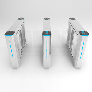Fabrik preis 304 Edelstahl Voll automatische Gesichts erkennung RFID-Karten zugangs kontroll system Drehkreuz für Flughafen - Product Image 3