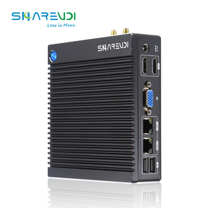 Quad-core Iot industriale mini pc N3150 Dual LAN 2 * HD-MI 1 * VGA 1 * COM RS232 Win11 Linux per chiosco POS fanless industriale Mini PC - Product Image 3