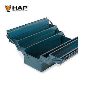 2025新款便携式双手柄设计钢制工具箱，带成套工具 - Product Image 4