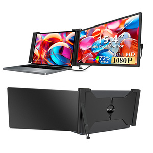 High-Resolution Triple Extended <strong>Monitor</strong> Setup for Enhanced Productivity and Immersive Entertainment - Product Image 1