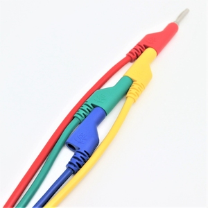 4mm muz fiş kablosu DCC güç test kablosu 20A2.5 kare 1 2 3 metre 5 metre güç kaynağı testi kılavuz - Product Image 3