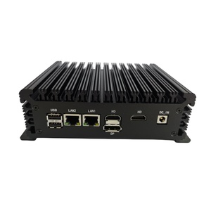 Mini-Industrie-PC 2 * COM 2 * LAN Intel N100 Lüfter loser Computer DDR4-Speicher m.2 SSD-TYPE-C 6 * USB win10/11Linux Industrial Fanless Pc - Product Image 1
