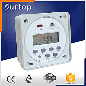 Timer programmabile digitale settimanale con controllo del tempo del Micro ciclo di conto alla rovescia CN101A portatile - Product Image 4