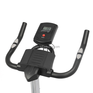 TODO Uso en el hogar Ahorro de espacio Bicicleta giratoria Silent Belt Drive Bicicleta de ejercicio interior Pantalla LCD Entrenamiento cardiovascular con frecuencia cardíaca - Product Image 6