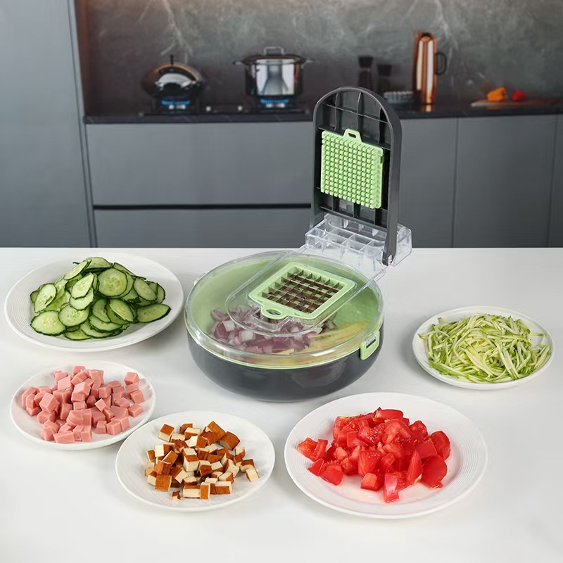 Round 9-in-1 food processor
