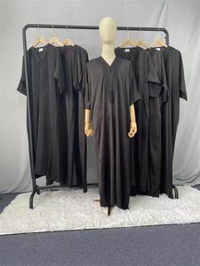 卸売新しいイスラム夏半袖新しい男性ローブイスラム服エスニックトルコイスラム教徒男性服トベ