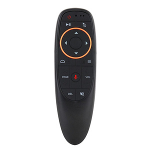Yeni özelleştirilmiş 2.4G uzaktan kumanda fonksiyonu için ses kontrolü ile Android TV kutusu G10 uzaktan kumanda - Product Image 3