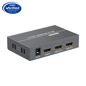 New Industry Grade 4K 60Hz HDMI <strong>Splitter</strong> <strong>1</strong> in 2 Out Video Switcher <strong>Splitter</strong> Support EDID - Product Image 5